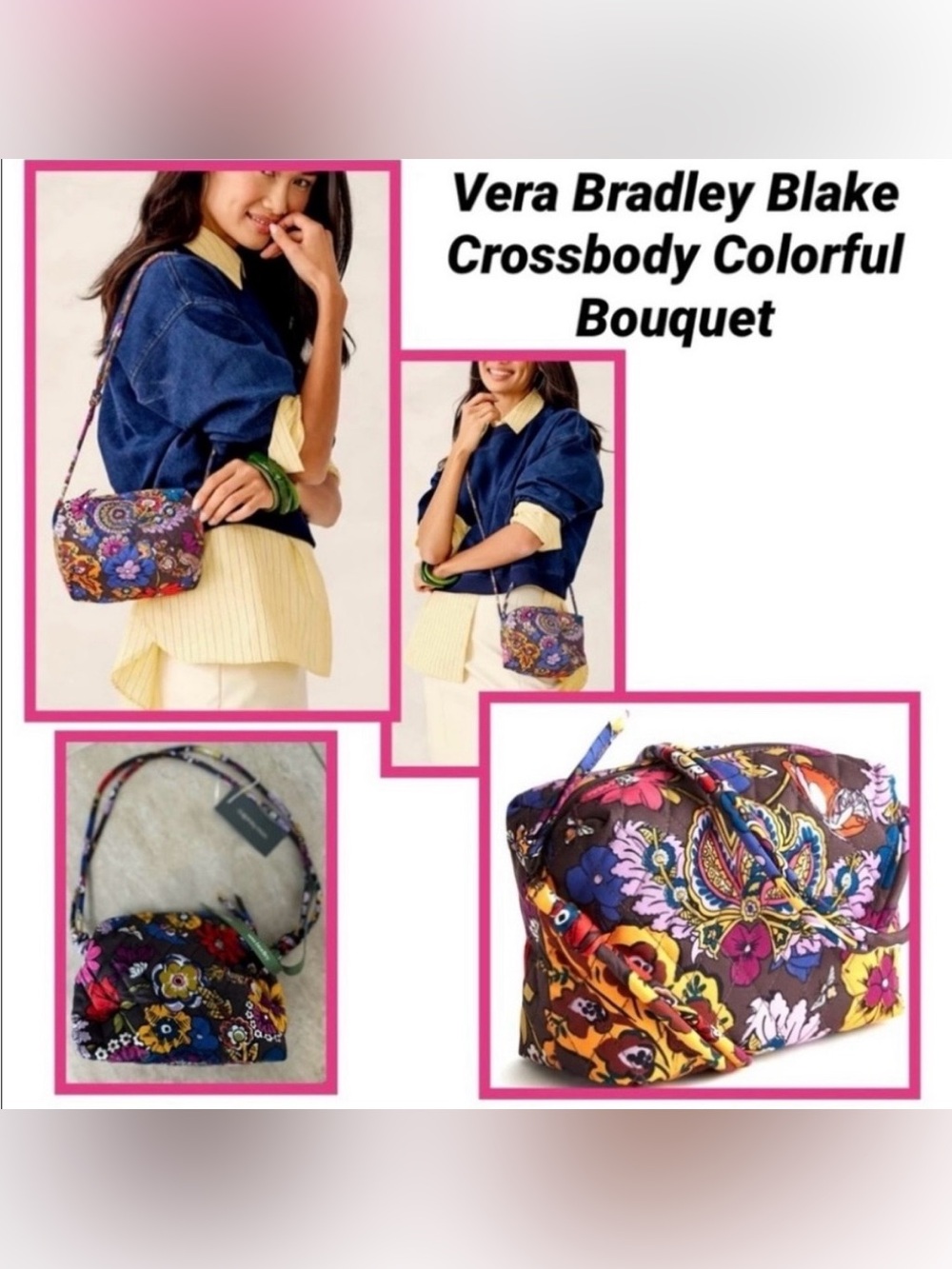 Vera Bradley Blake Crossbody Bag